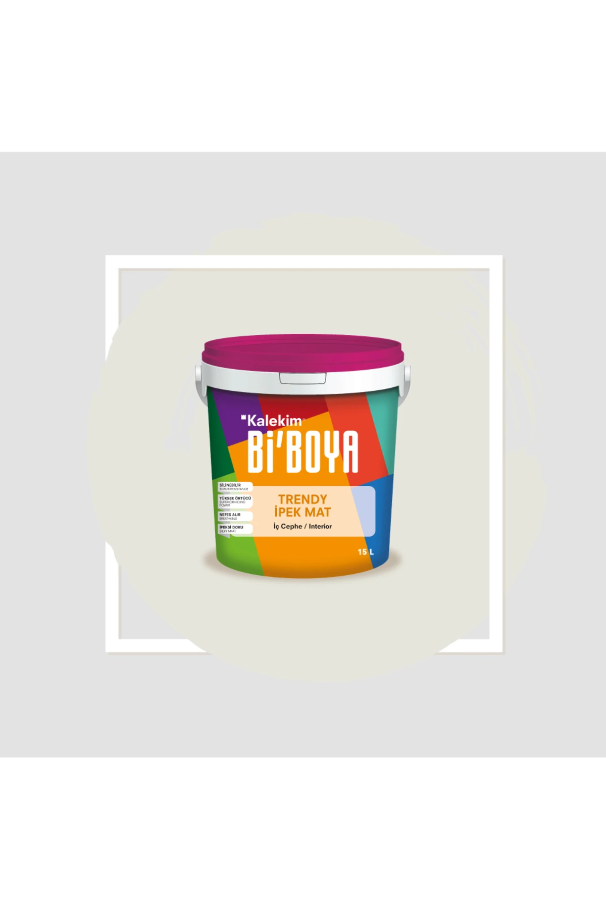 İpek Mat Trendy 15 Lt Pamuk