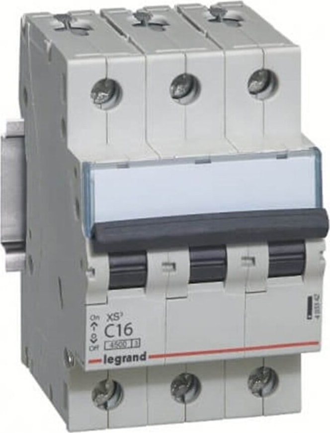Trifaze 3X16A C Tipi Otomatik Sigorta 4,5ka 403342