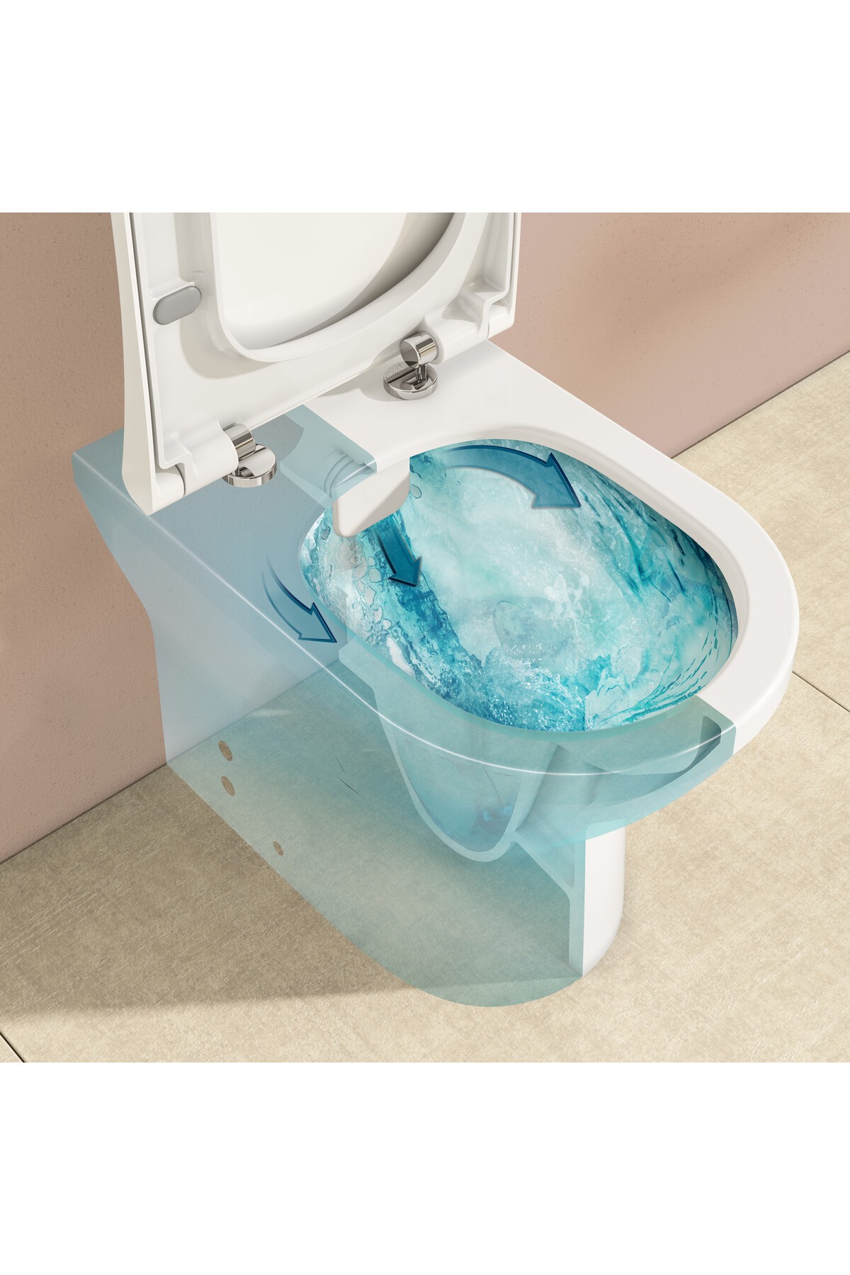 Integra Klozet Kapağı Yavaş Kapanır 131-003-009