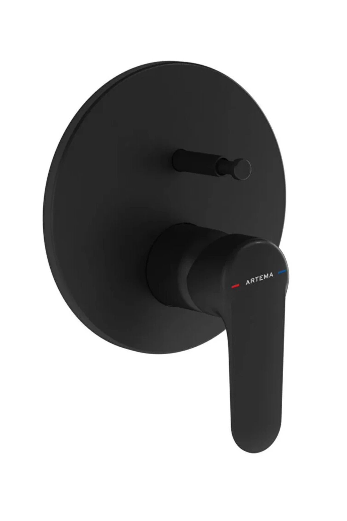 Banyo Bataryası, Root Round, Ankastre, Mat Siyah (Sıva Üstü Grubu) A4272736