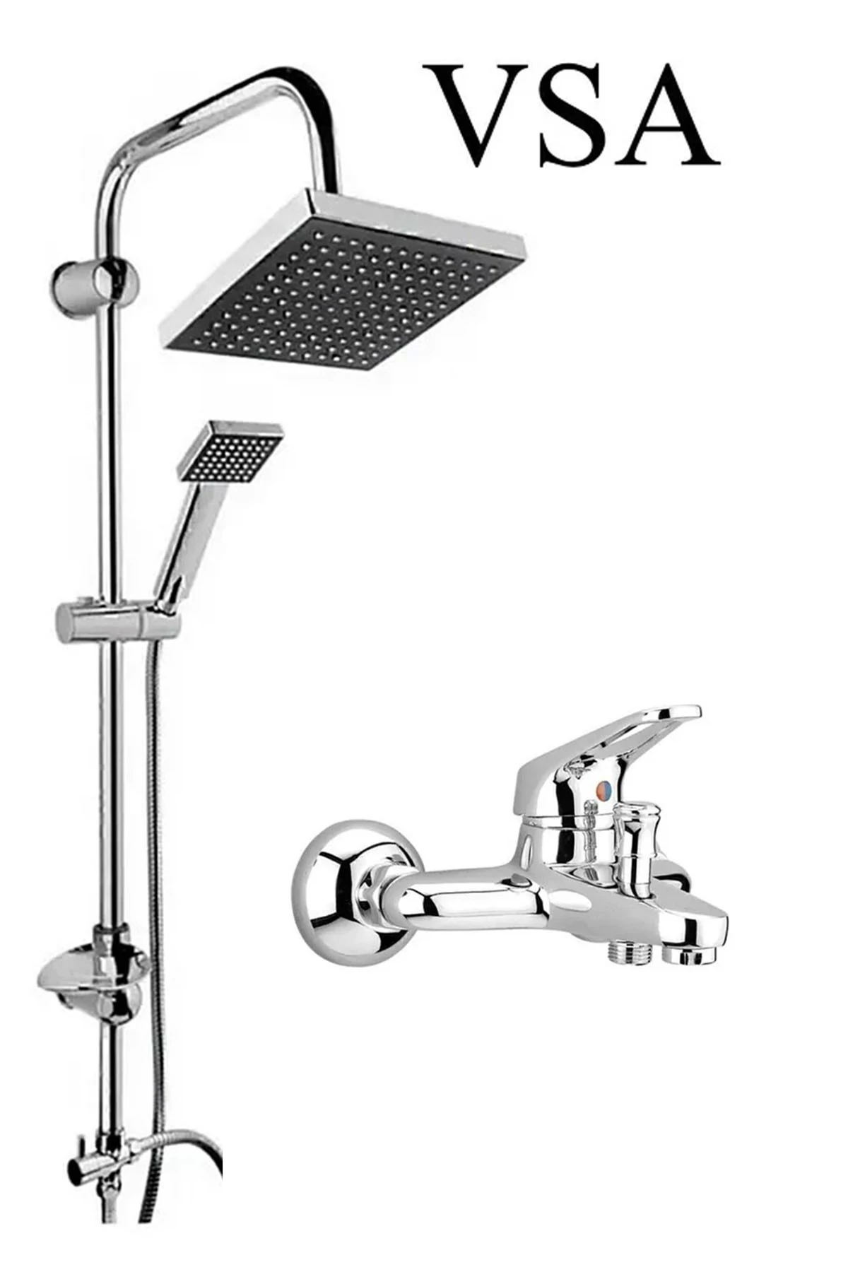 Miami Local Tepe Yağmurlama Banyo Duş Robot Seti Ve Kaliteli Sağlam Mix Banyo Bataryası Duş Sistemi