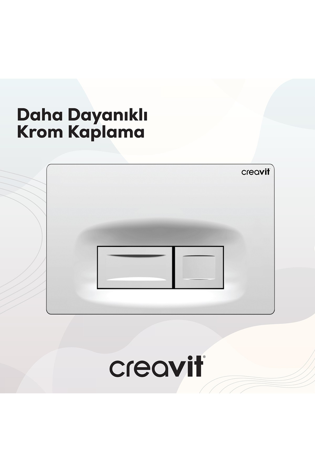 Ore Parlak Krom Kaplama Kumanda Paneli