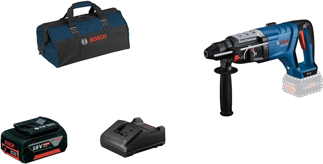 BOSCH Gbh 18V-28 D 1X5.0AH Tek Akülü Kırıcı Delici