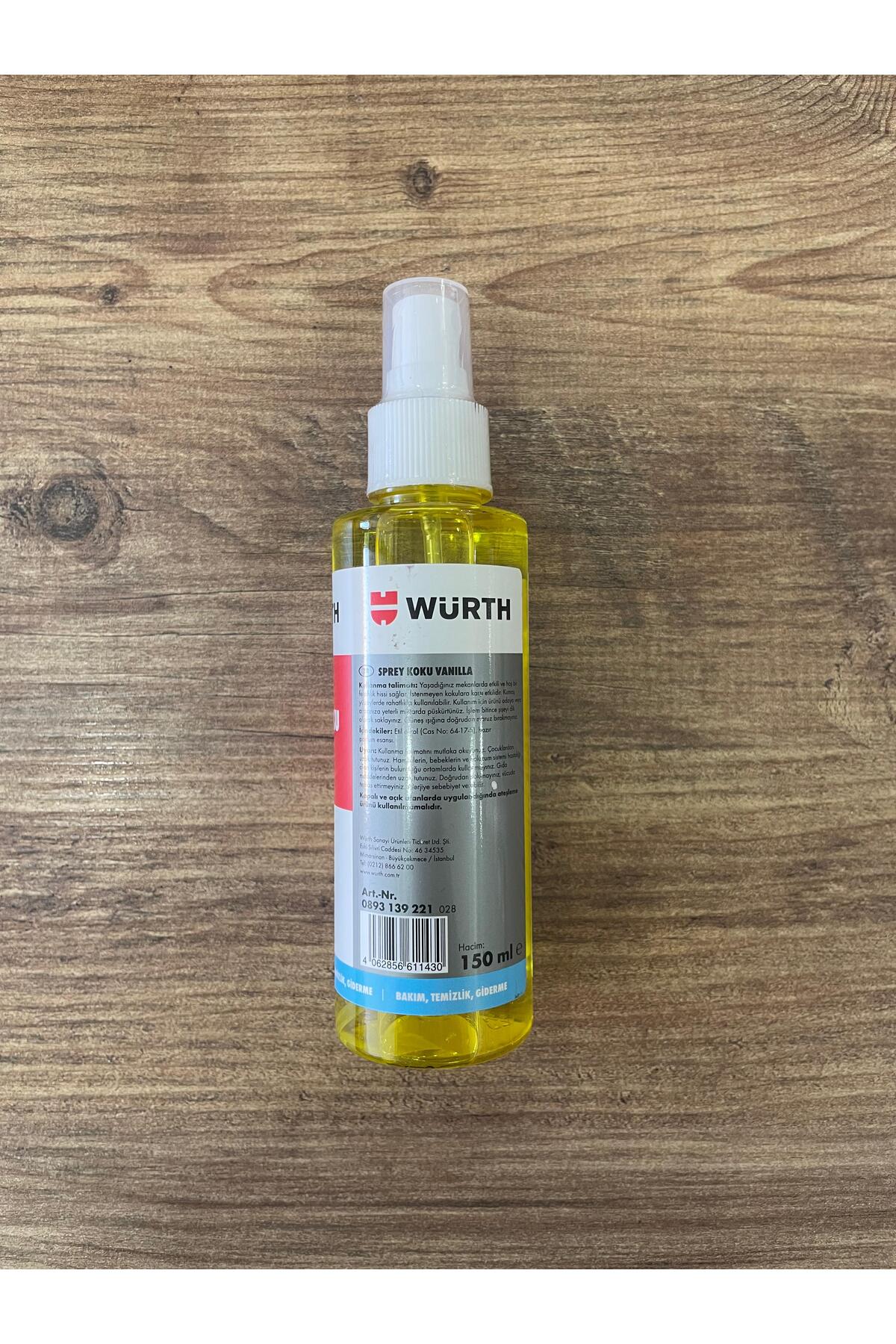 WÜRTH SPREY  ARAÇ KOKUSU VANILLA 150ML