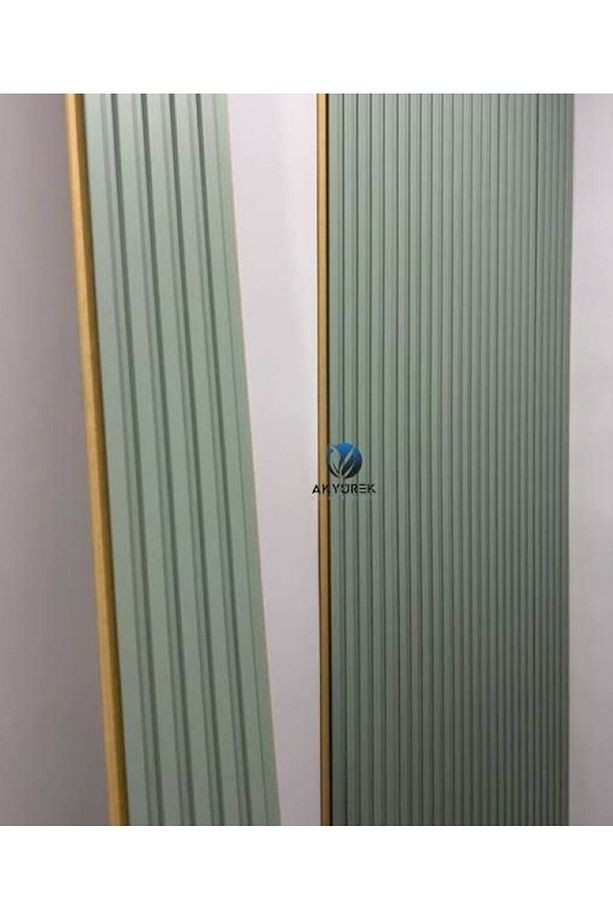 AKYÜREK STORE LB 3783 MODEL SU YEŞİL RENK DEKOR PROFİL DUVAR PANEL KAPLAMA LAMBİRİ