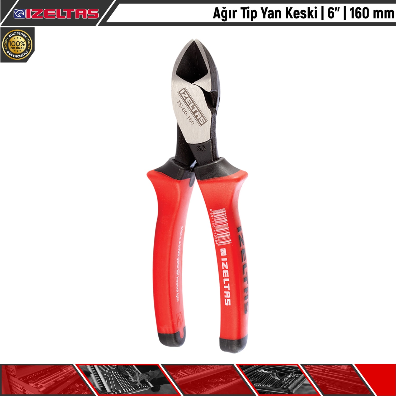 Ağır Tıp Yan Keski | 6” | 160 mm