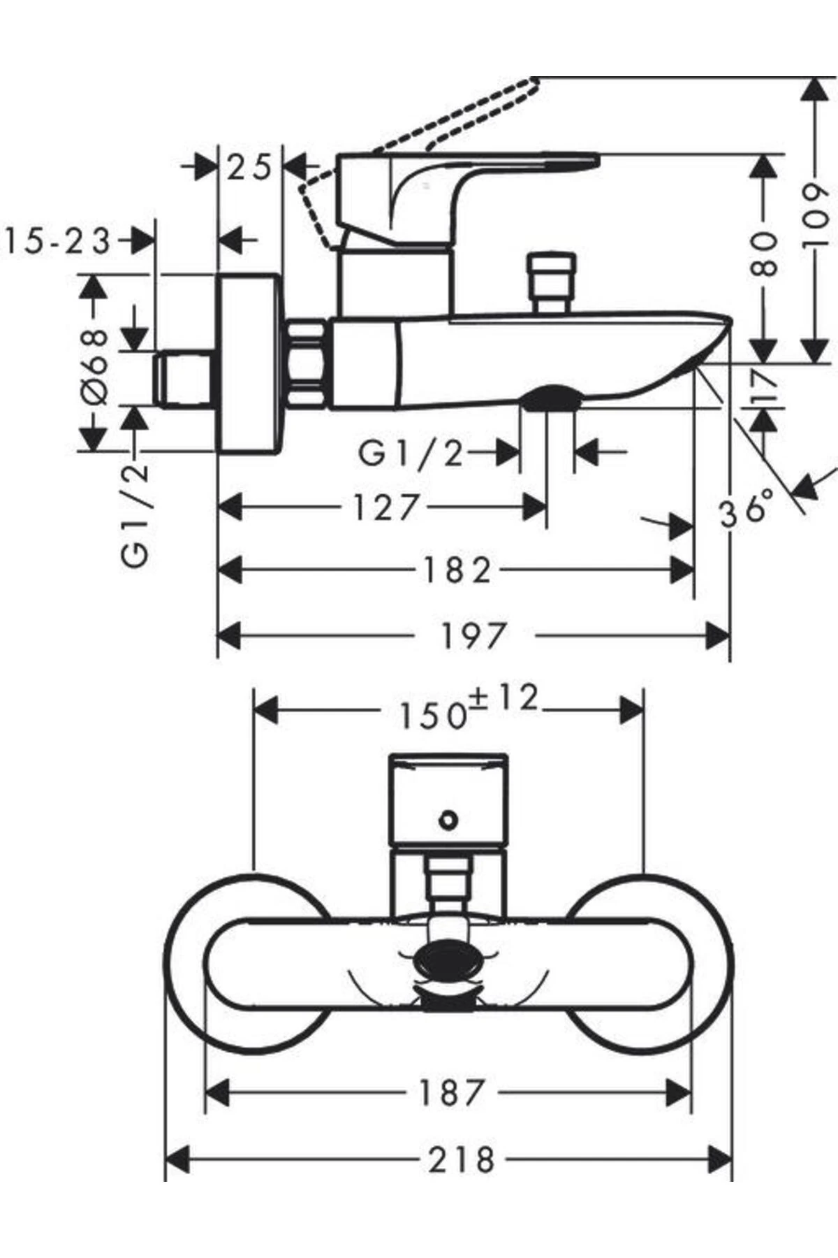 Rebris E Banyo Bataryası - 72450000