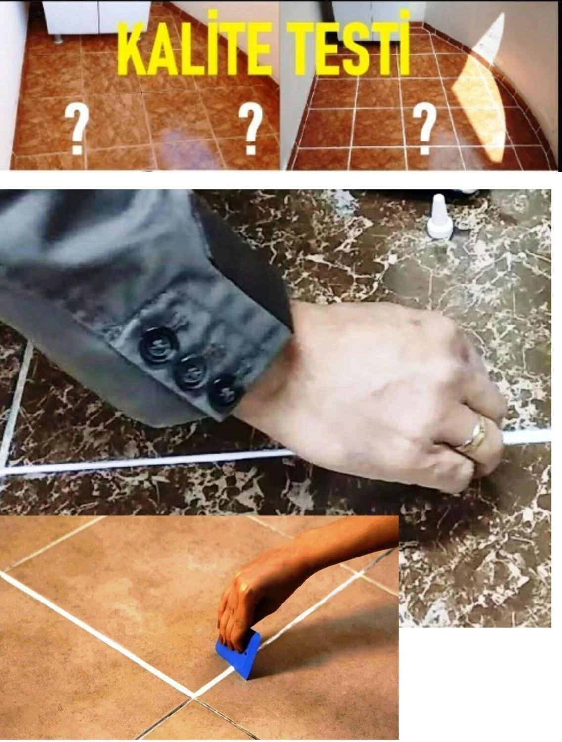 Büyük Boy Derz Dolgu (350 Gr) - Beyaz Renk Derzmatik (4 Adet)