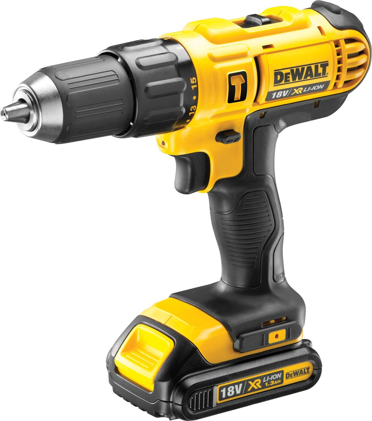 DEWALT DCD776S2-TR 18V/1.5AH Li-Ion Çift Akülü Darbeli Matkap