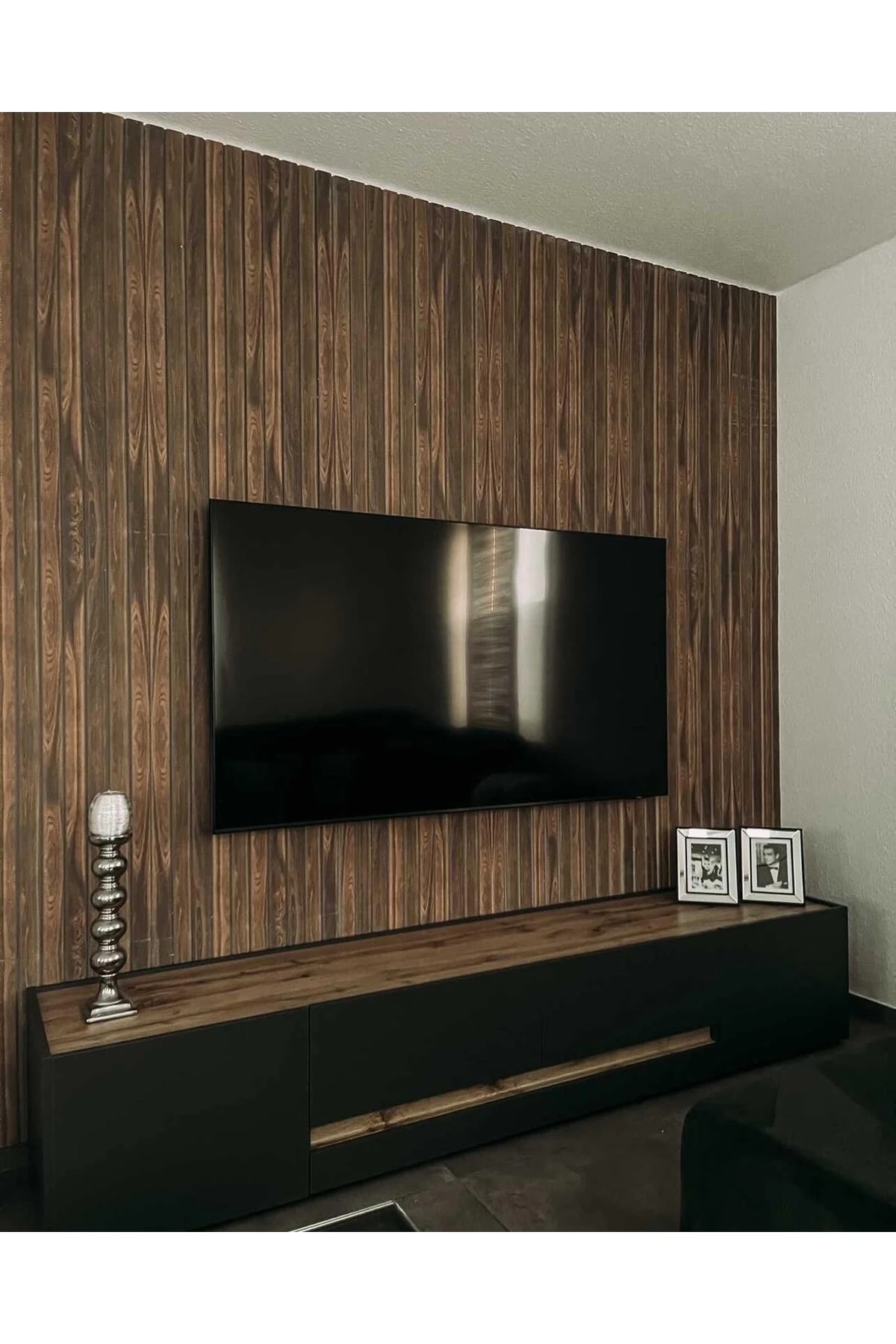 Ahşap Görünümlü Strafor Duvar Paneli 100x50 cm Lm - 01