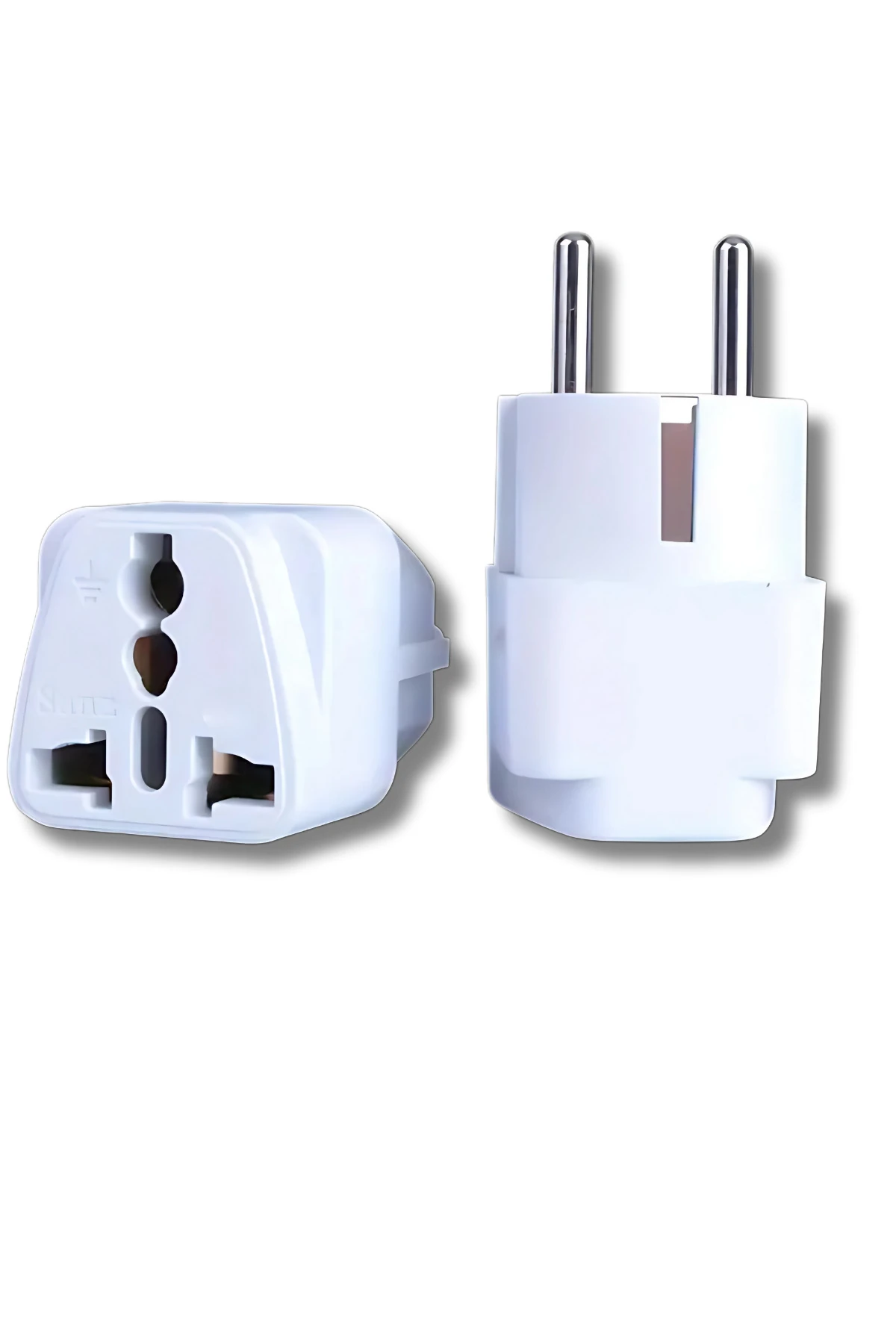 İngiliz ve Amerikan Fişlerini Türk Prizine Dönüştürücü Seyahat Adaptörü