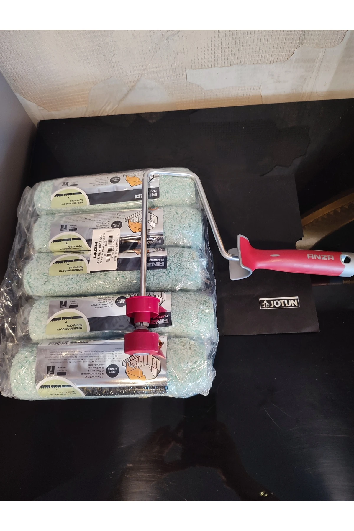 Anza Yeşil 23 cm Rulo 5 ad ve Rulo Sapı