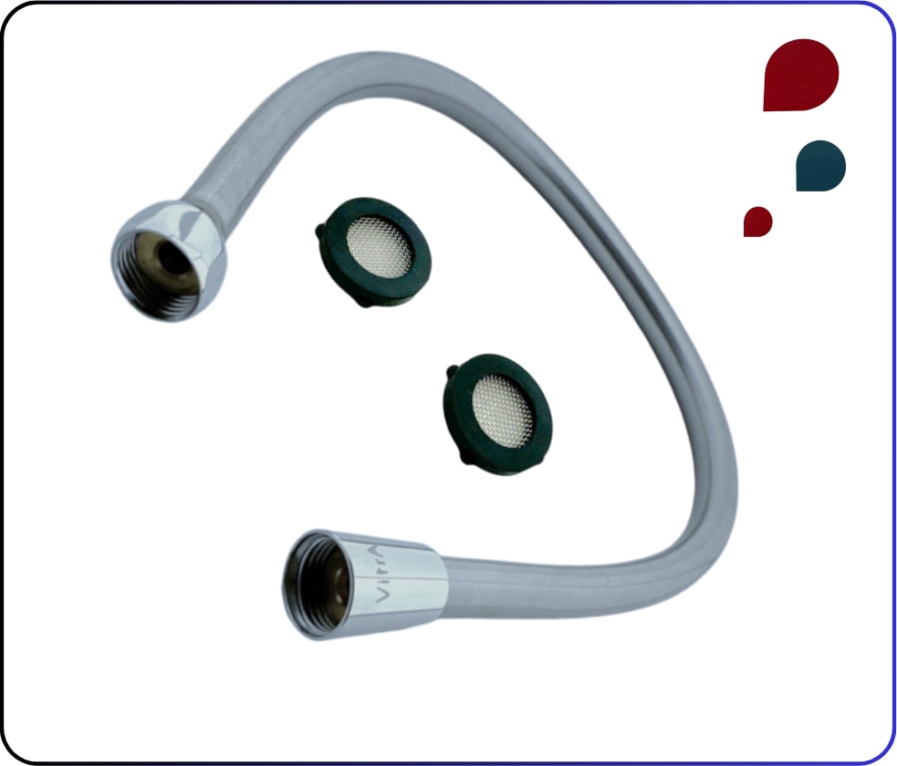 A3343901YP Spiral Chromolux 60 cm Kolon Robot Duşlar İçin