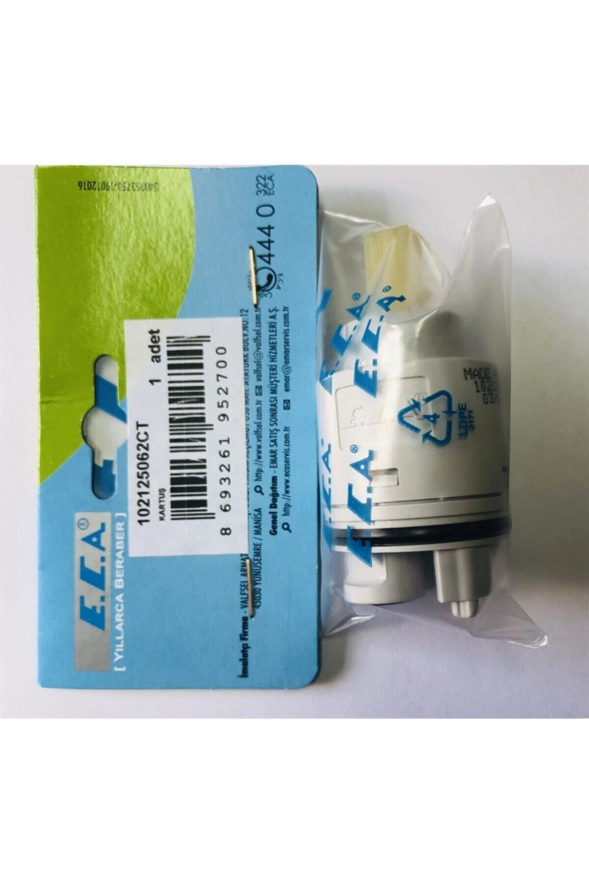 35mm Ayaklı Kartuş 102125062ct