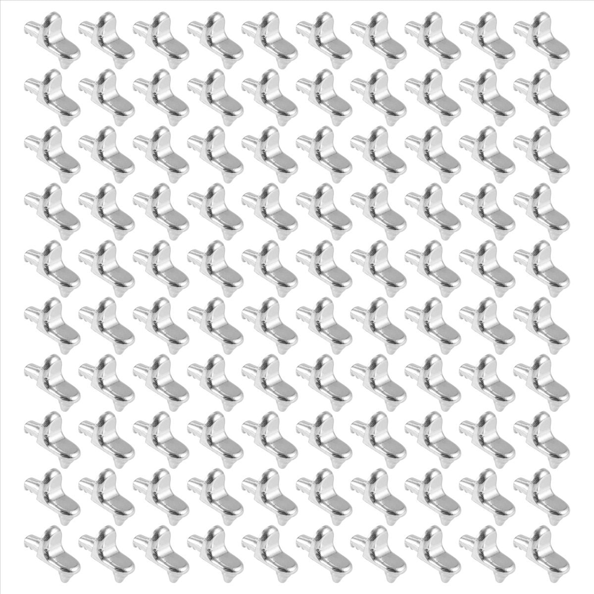 100PCS Raf Destek Mandalları Dolap Dolap Laminat Pimleri Cam Nikel Kaplama Pimleri Sabitleme Braket Tutucu Mobilya Donanımı (Yurt Dışından)