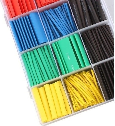 Isı Shrink Boru Daralan Makaron Kablo Yalıtım - 580 Adet 16 Boy