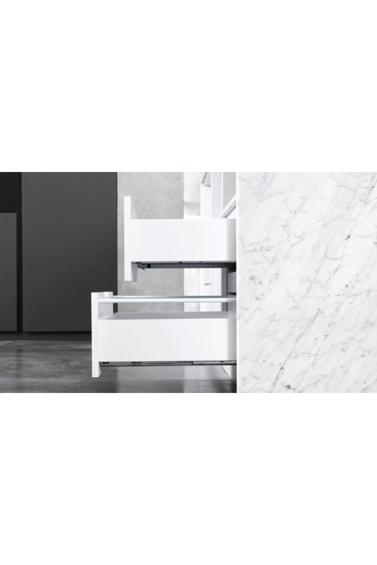 SAMET Smart Slide Kısmi Açılım 500mm