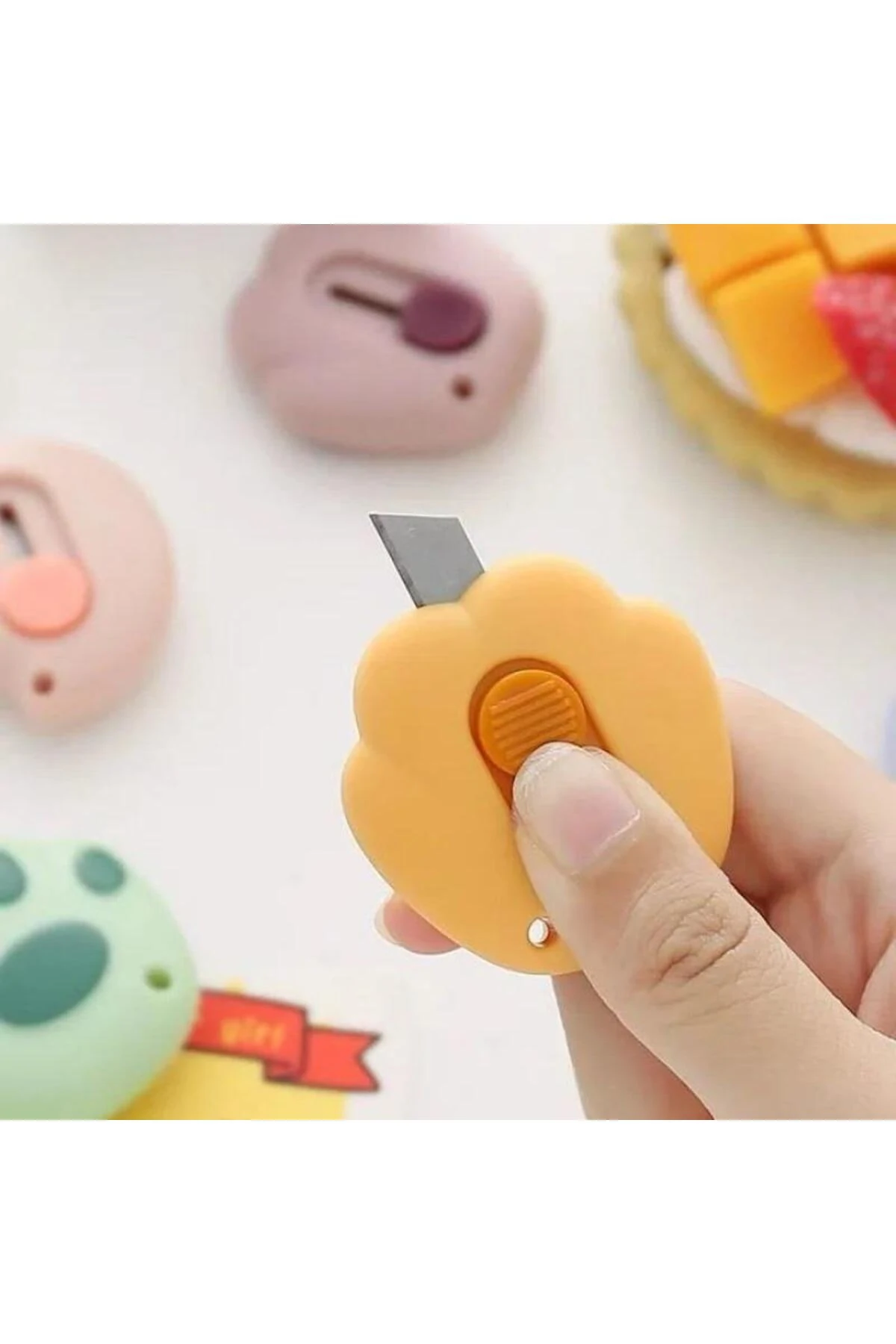 New Colletion   3 lü Harajuku Pati Maket Bıçağı Seti