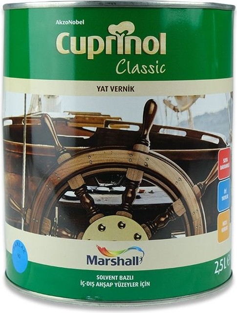 Cuprinol Klasik Yat Vernik Parlak 2,5 L