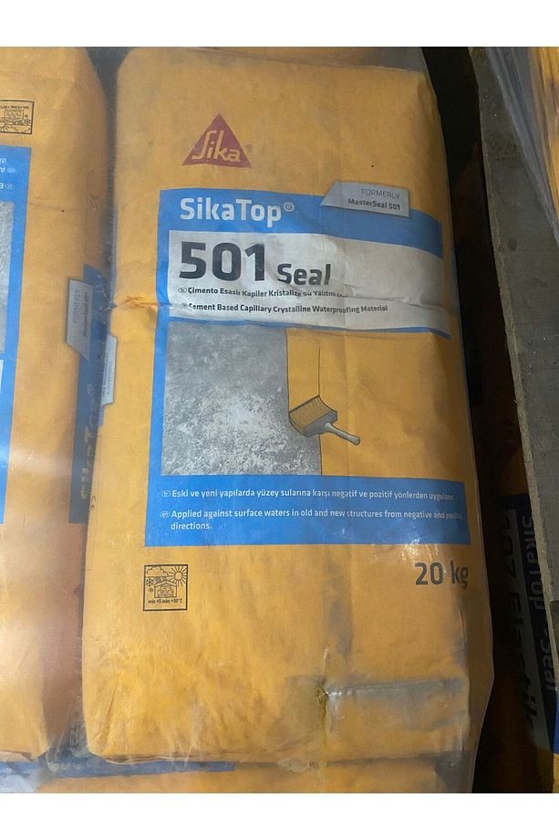 Top-501 Seal (formerly MSeal 501) Çimento Esaslı Kapiler Kristalize Su Yalıtım Malzemesi 20Kg