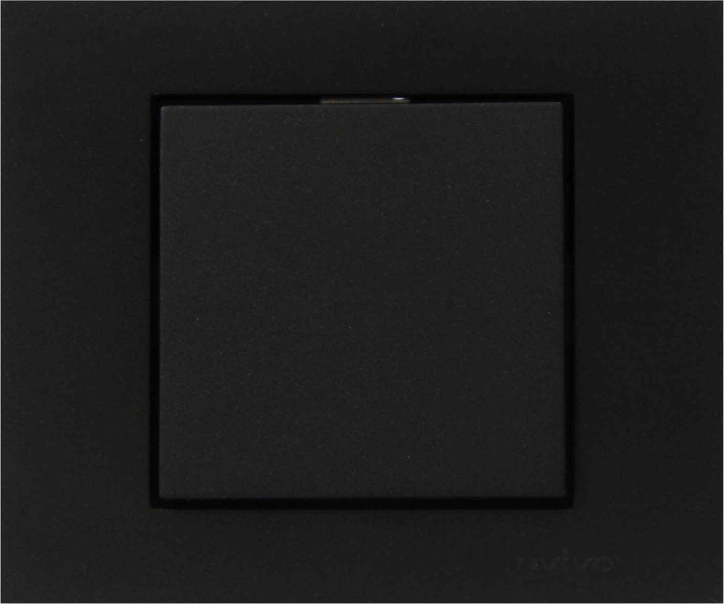 Grano Tekli Elektrik Anahtarı - Dayanıklı Siyah Plastik Çerçeve ile Kolay Montaj