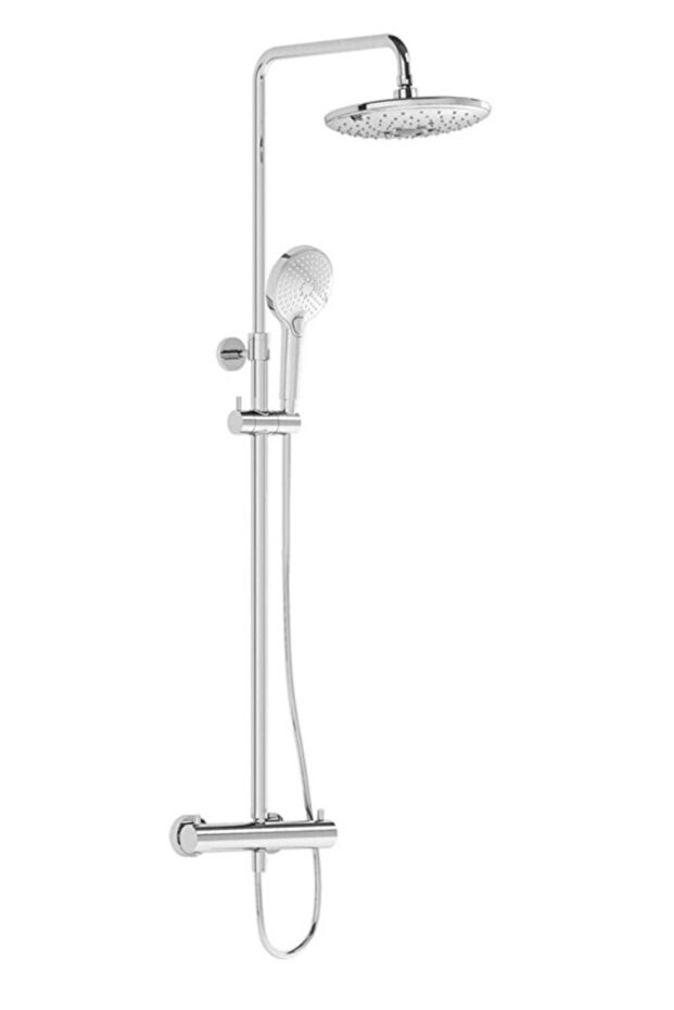 Duş Kolonu ve Termostatik Duş Bataryası Sistemi, AquaHeat Bliss 240 2F, A47205EXP