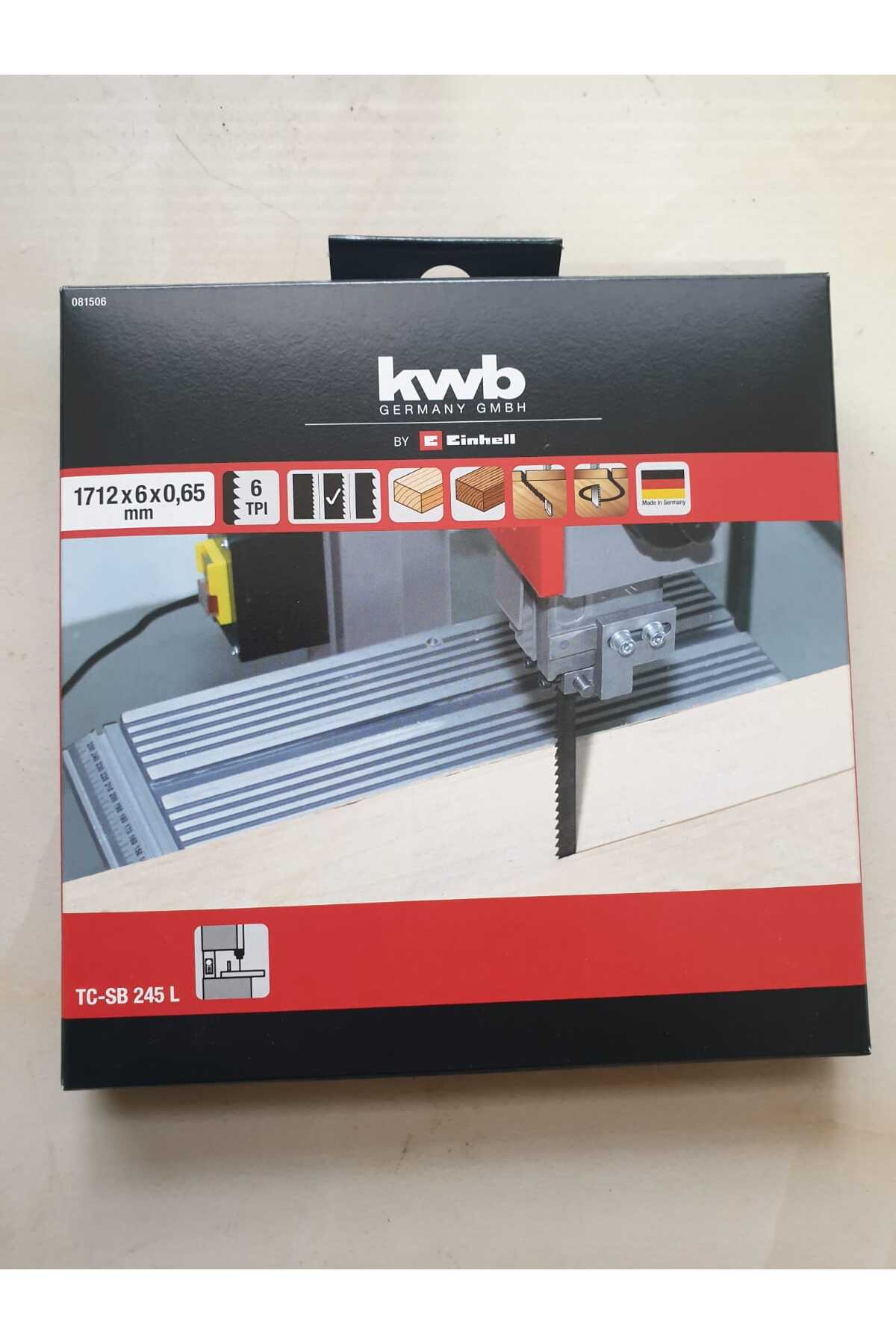 kwb Tc-Sb 245 L Şerit Testere Bıçağı