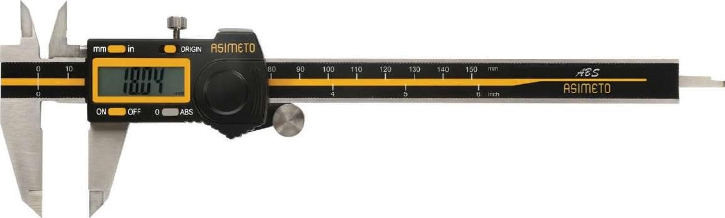 0-150MM Asimeto Abs Tip Dijital Kumpas AS-307563