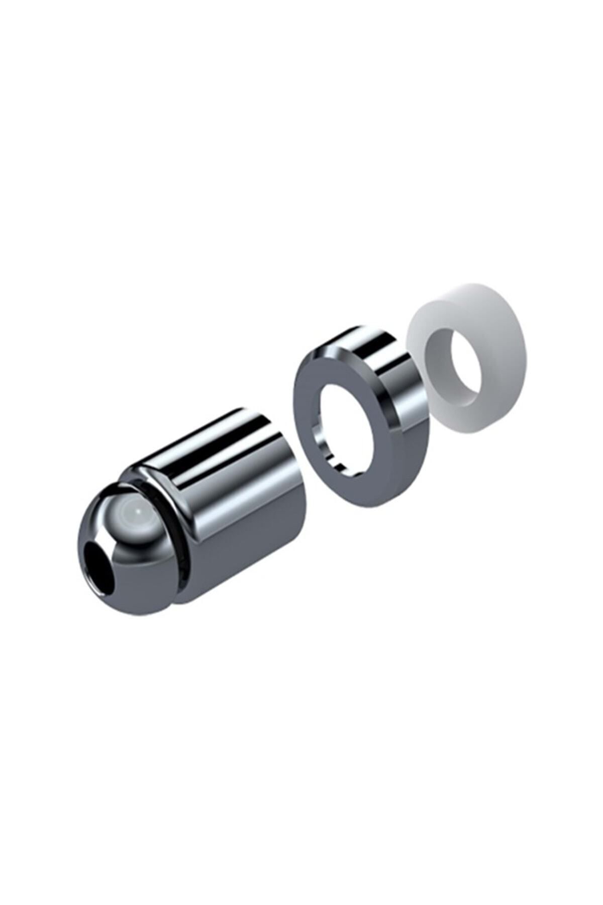 Yt129 Klozet Taharet Çubuğu ucu Oynar Başlıklı Krom renk