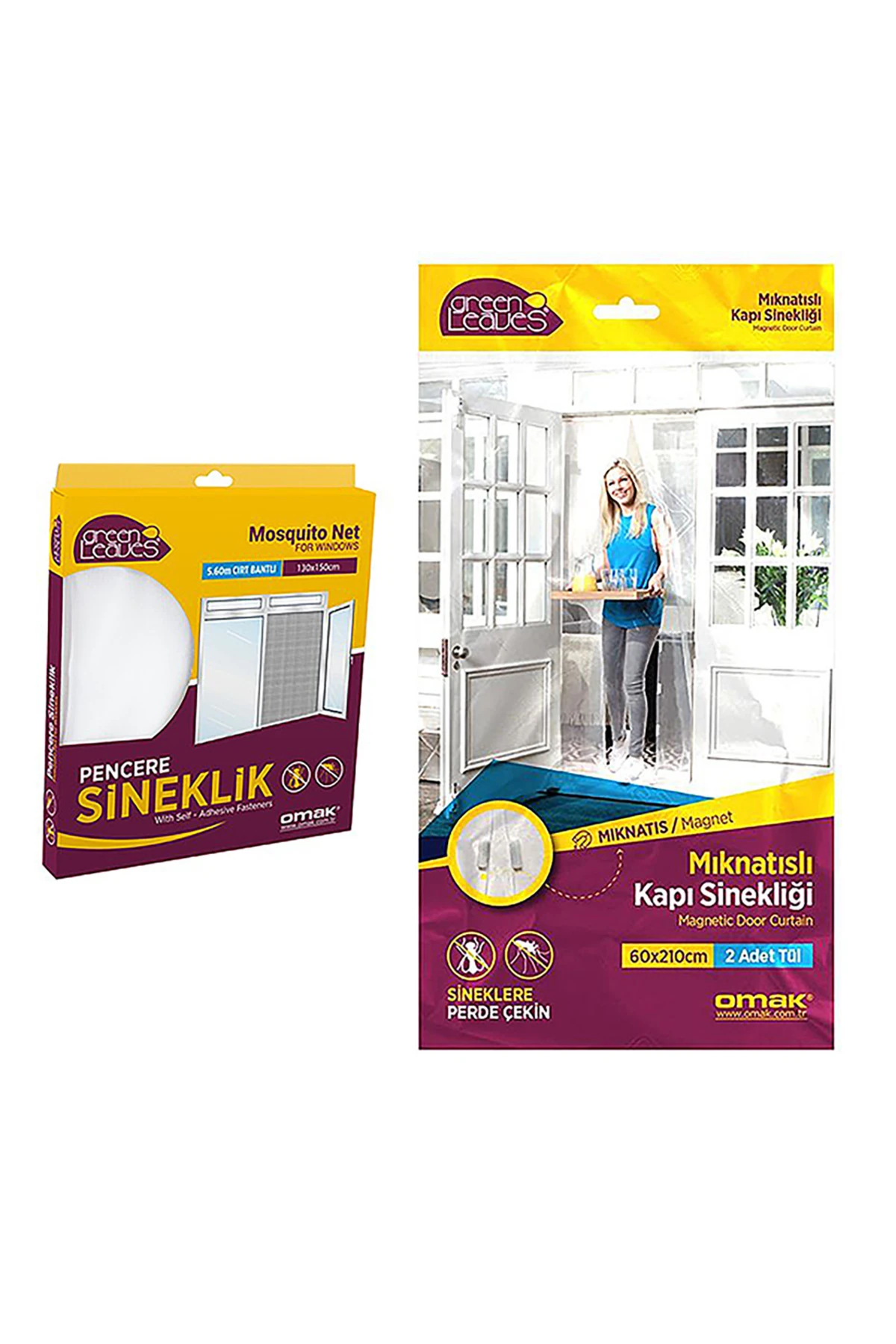 Mıknatıslı Kapı Sinekliği + Pencere Sinekliği