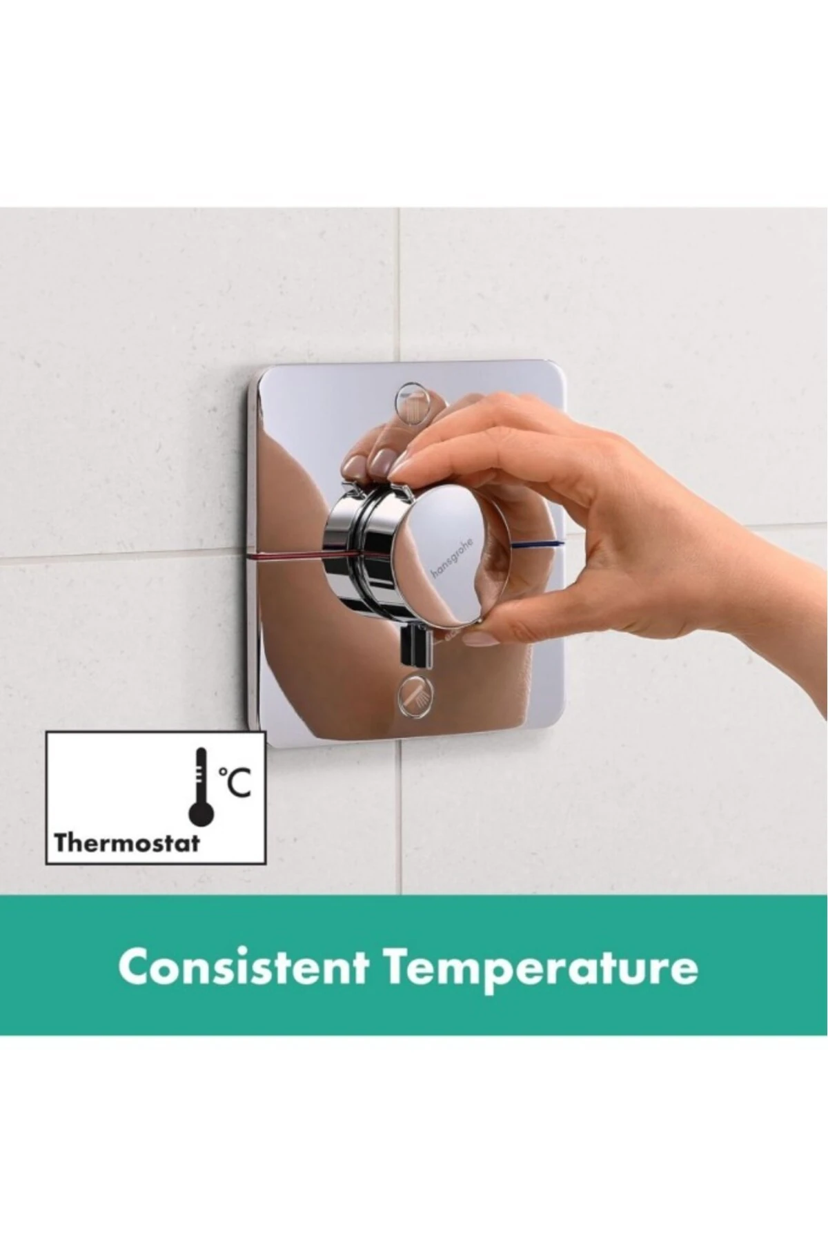 ShowerSelect Comfort Q Termostat Ankastre 2 Çıkış 15583000