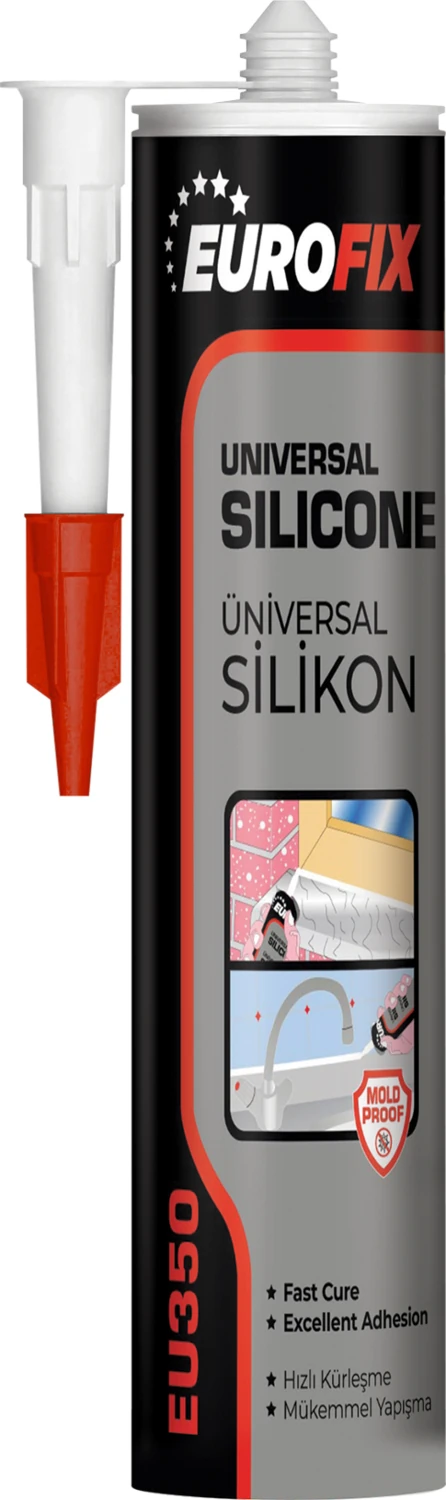 Eurofix Genel Amaçlı Silikon 280GR Beyaz