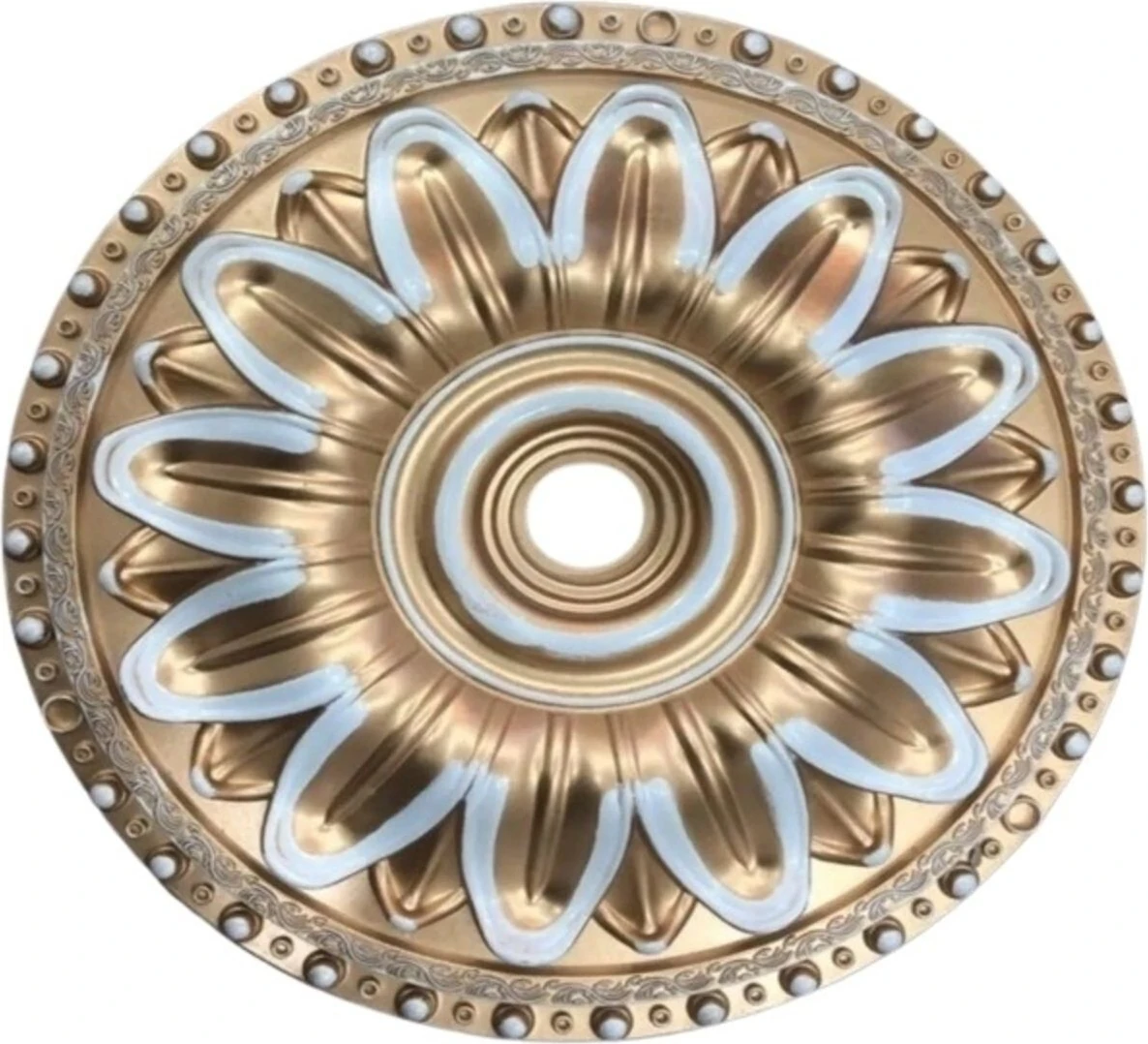 40X40 cm Oval Dekoratif Avize Göbeği