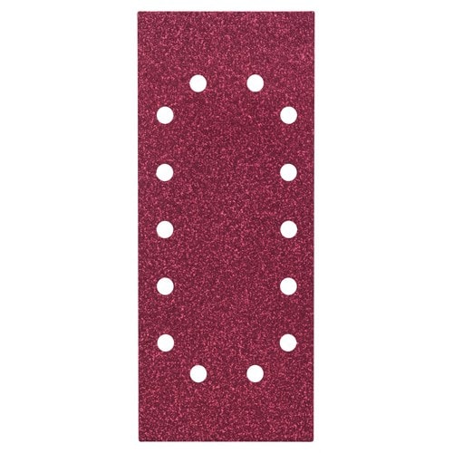 BOSCH - Titreşimli Zımpara Kağıdı 10'Lu, 115 X 280 Mm 60 Kum 14 Delik