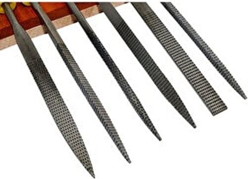 Ahşap Törpü Eğe Seti 6 Parça Plastik Saplı 160 mm