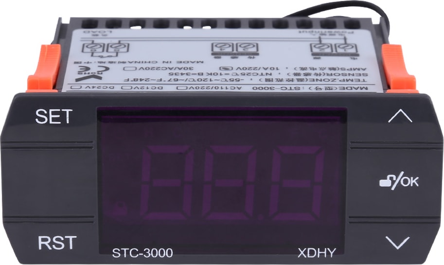 STC-3000 - Sensörlü Dokunmatik Dijital Sıcaklık Kontrol Termostatı (10A) (Yurt Dışından)