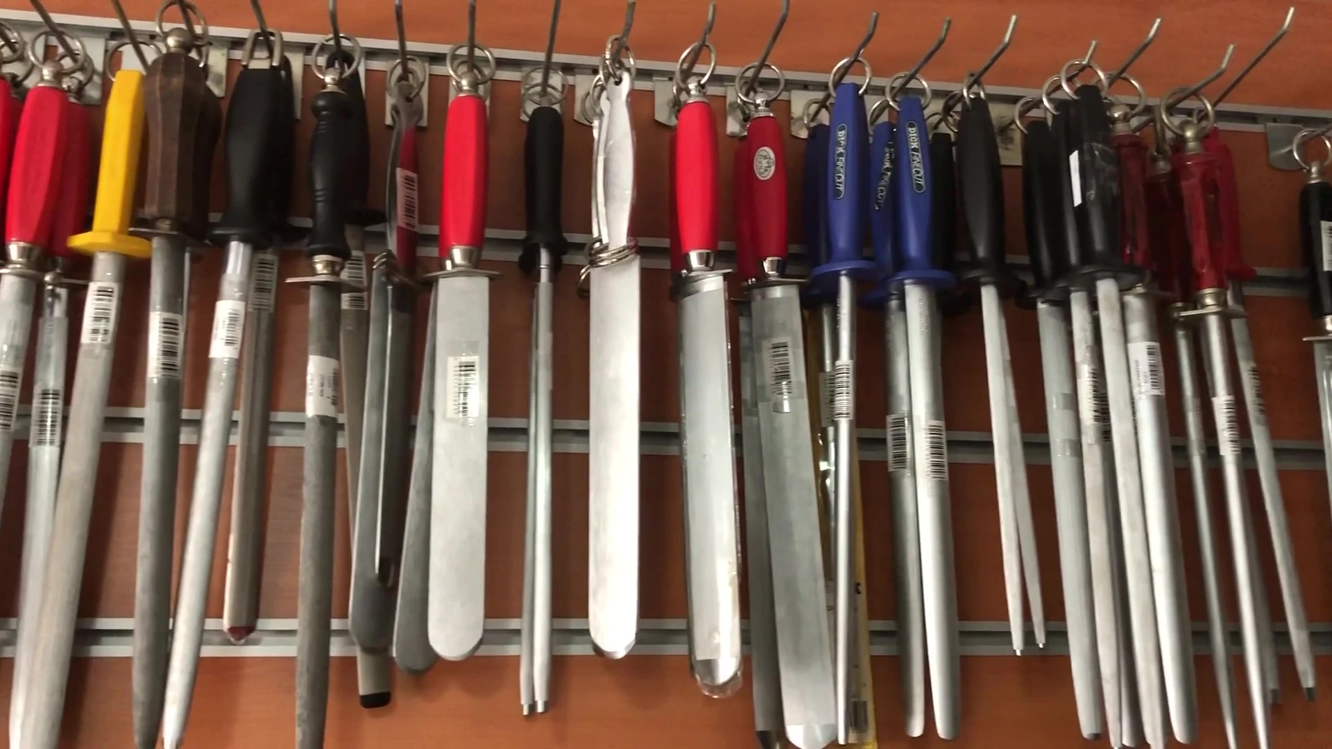 Masat Oval Kırmızı Saplı No.10 Alman