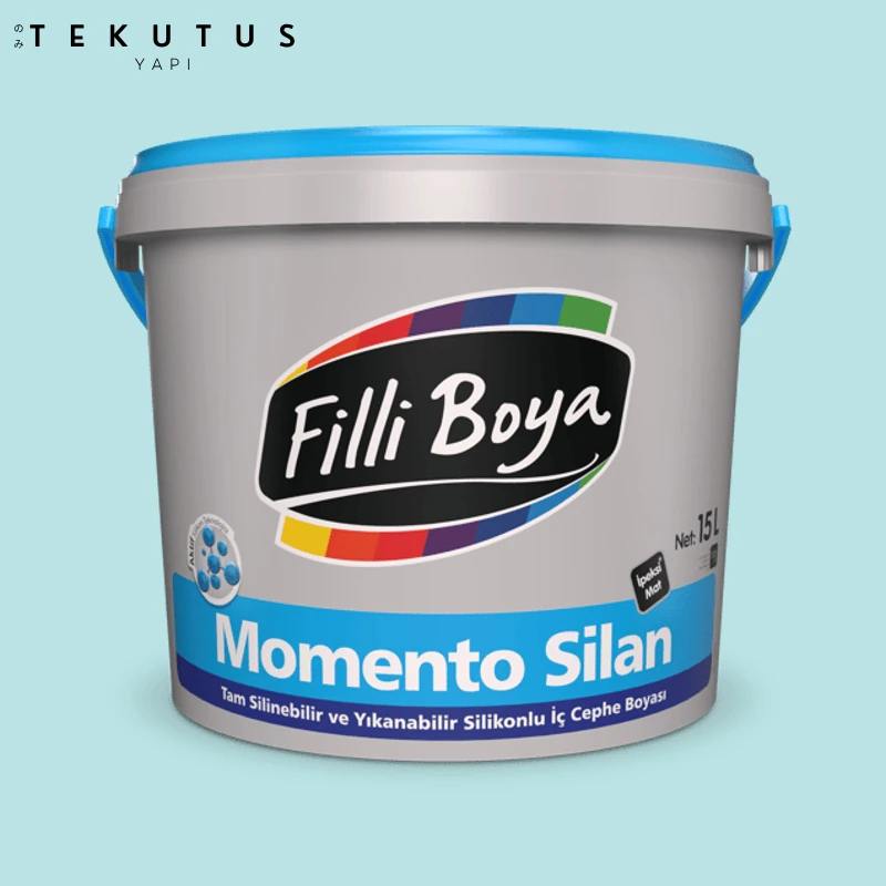 Momento Silan Silikonlu Iç Cephe Boyası 15 L Cİ-7422 / 4388 Mint Yeşili