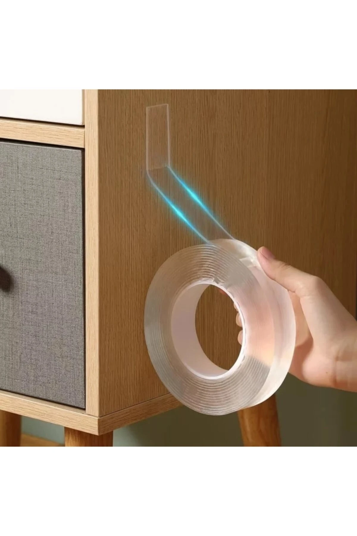 3 Metre Yüksek Mukavemetli Çift Taraflı Doku Bandı Bant-nano Teknolojili-süper Güçlü Bant