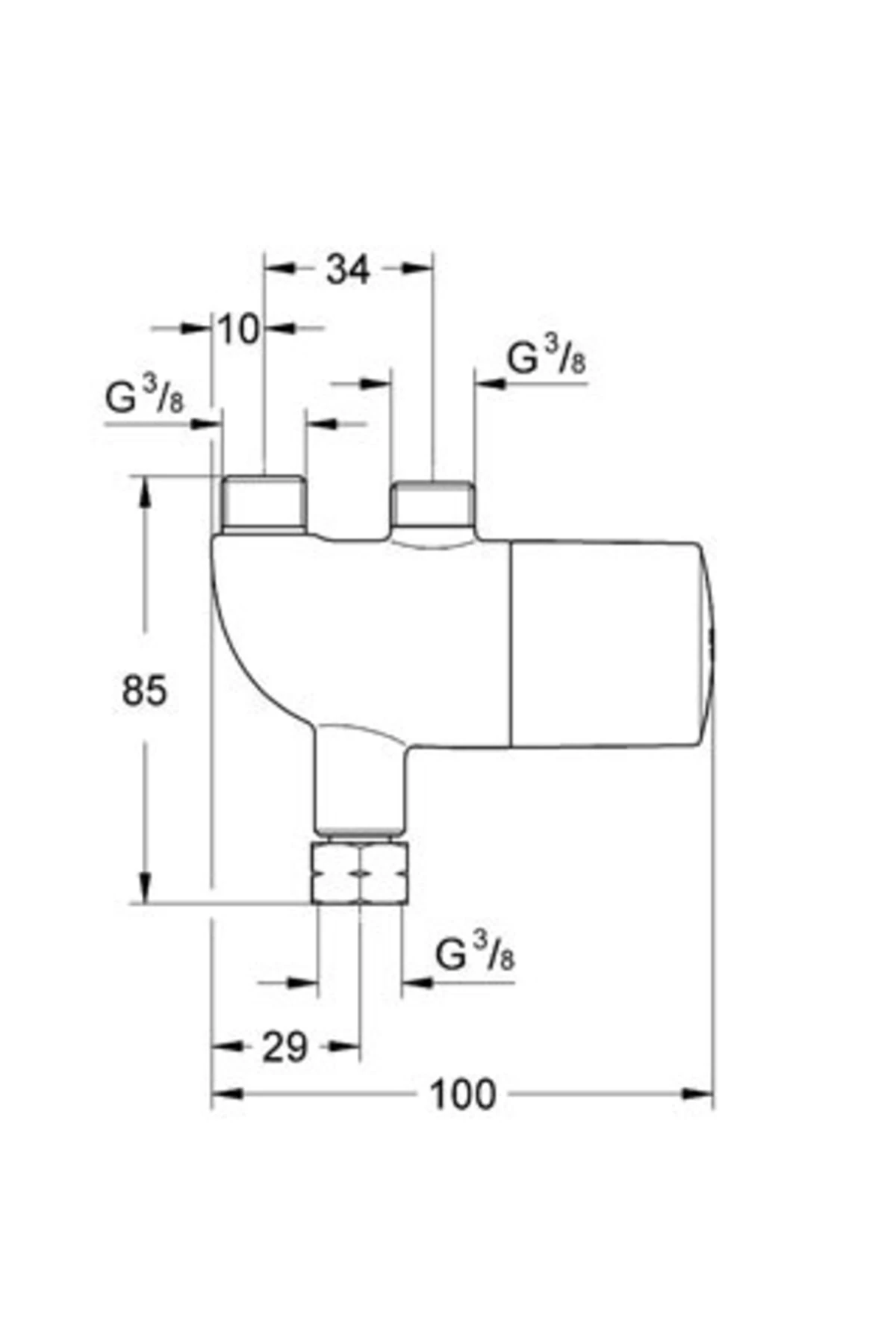 Grohterm Mikro Termostat - 34487000