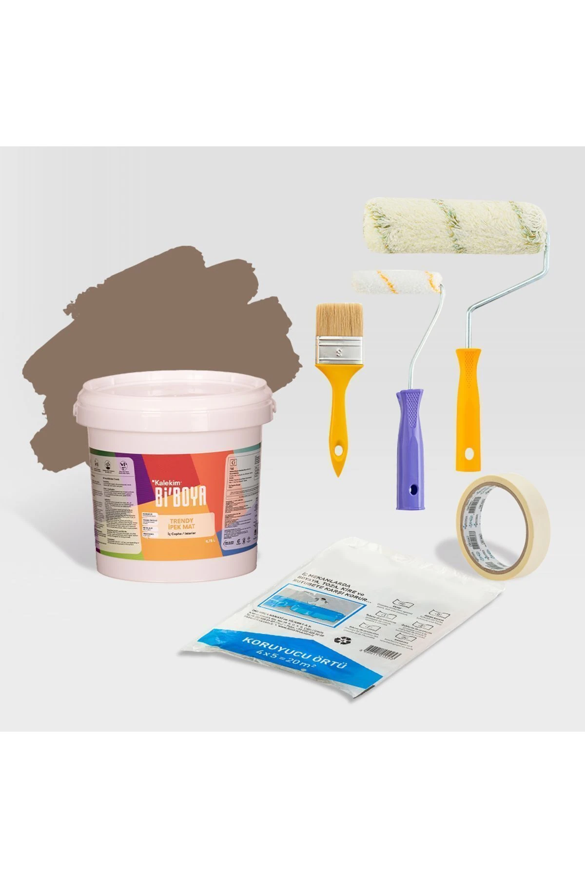 Tek Duvar Boyama Seti Güz