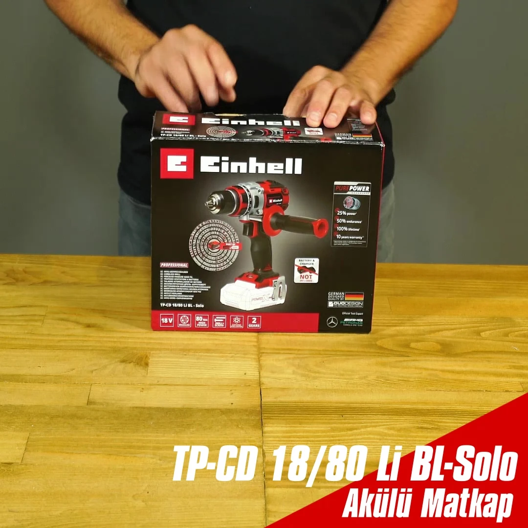 TP-CD 18/80 Li BL Solo Darbesiz Matkap