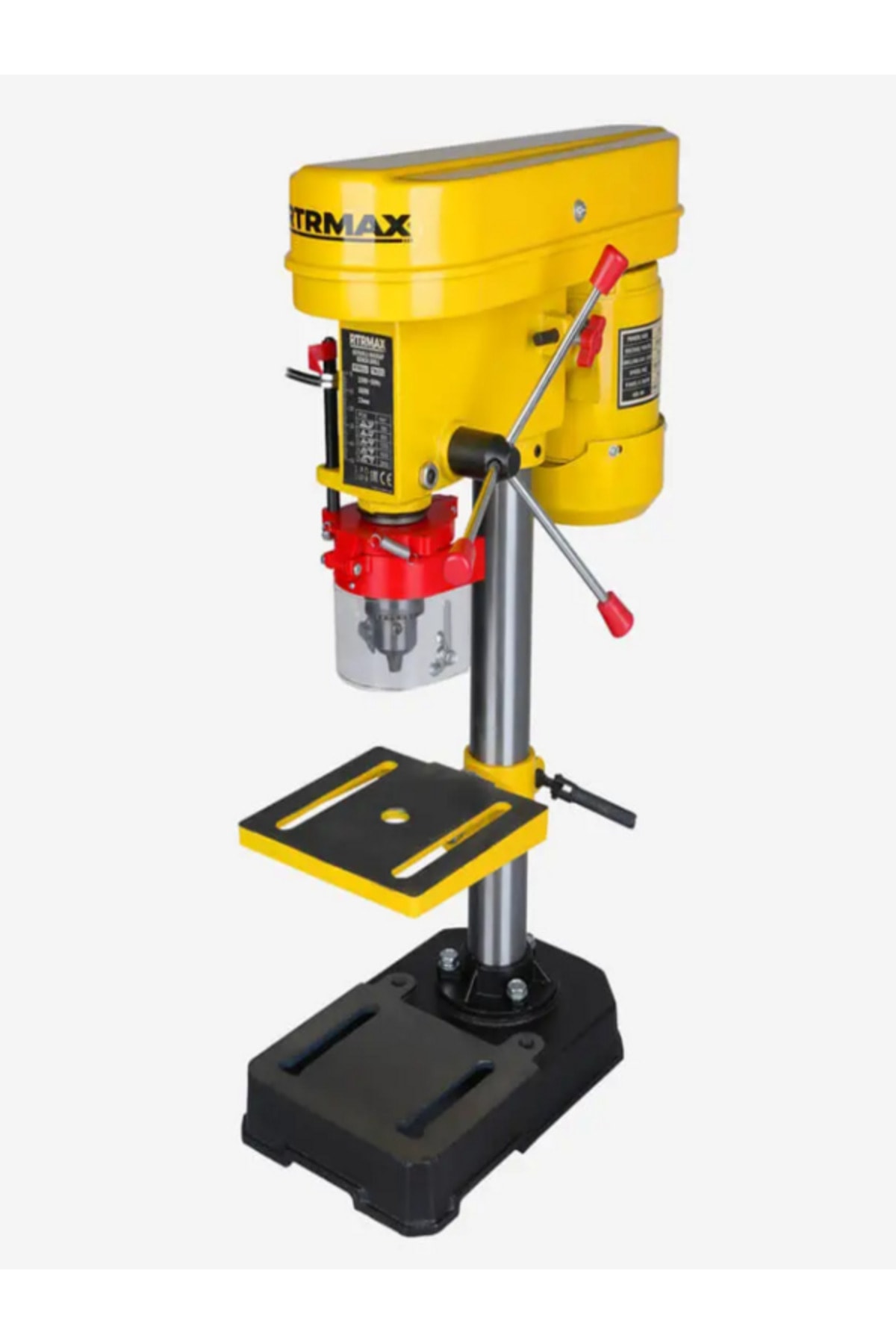 Rtm613 Sütunlu Matkap,350 Watt Motor Gücü (bakır Sargılı ) Darbe Sayısı 5 Hız Kademeli..