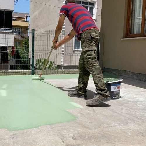 Izower S1 Süper Plus Su Yalıtım Kaplaması- Yeşil- 3,5 kg