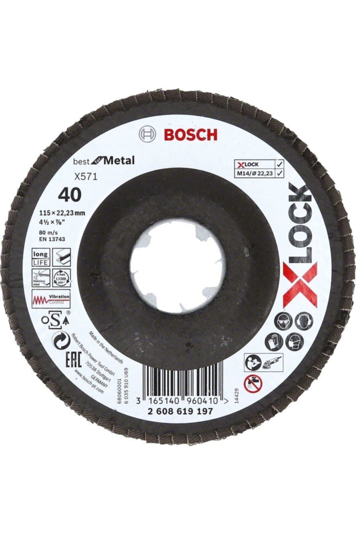 - X-lock - 115 Mm 60 Kum Best Serisi Metal Flap Disk