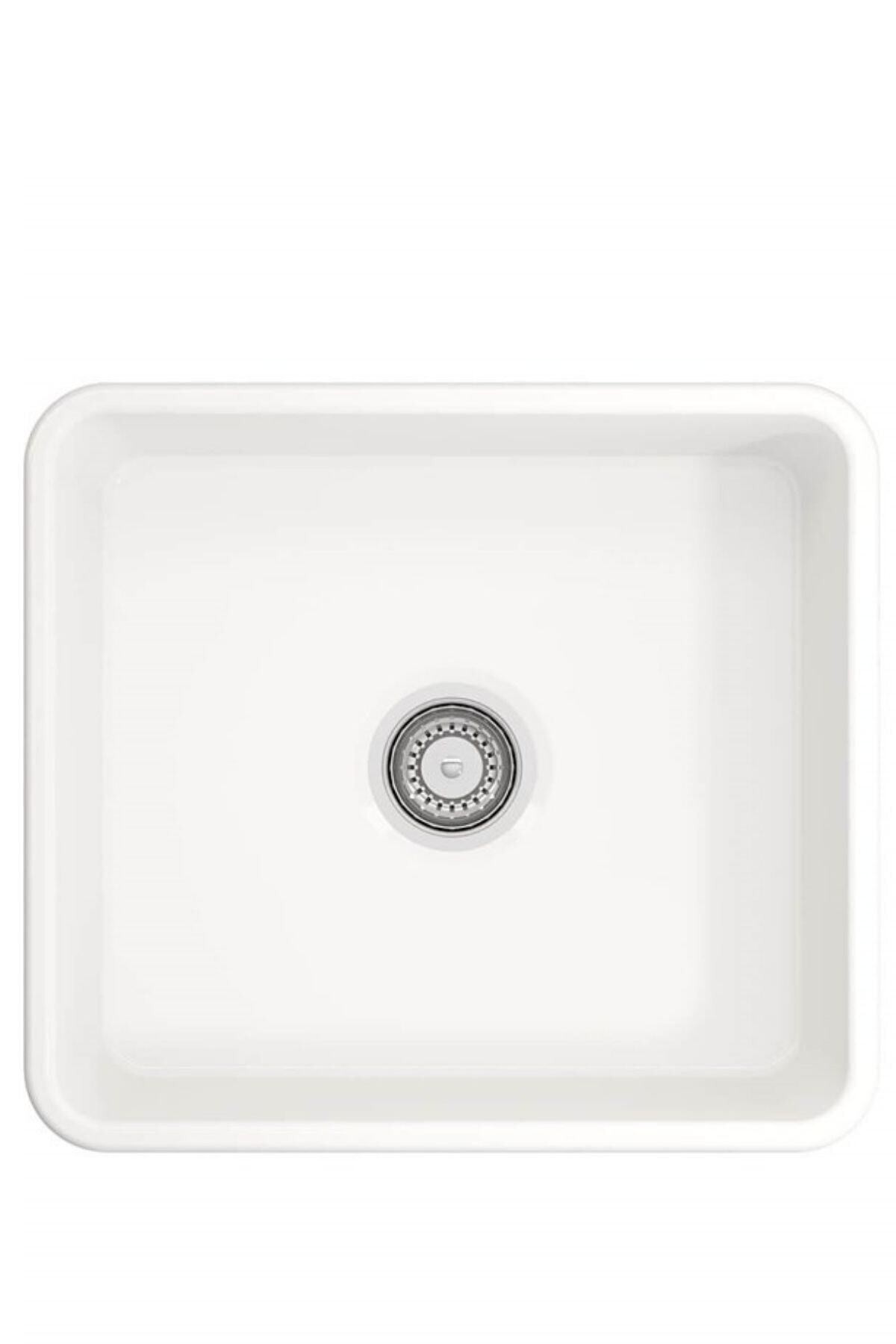 Lavello Mutfak Evyesi 50 Cm Parlak Beyaz 1136-001-0120-03