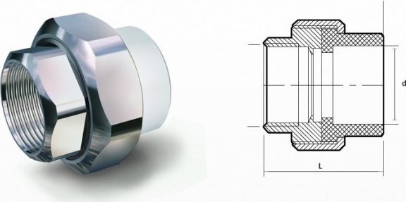 20 mm-1/2" İç Dişli Oynar Rekor