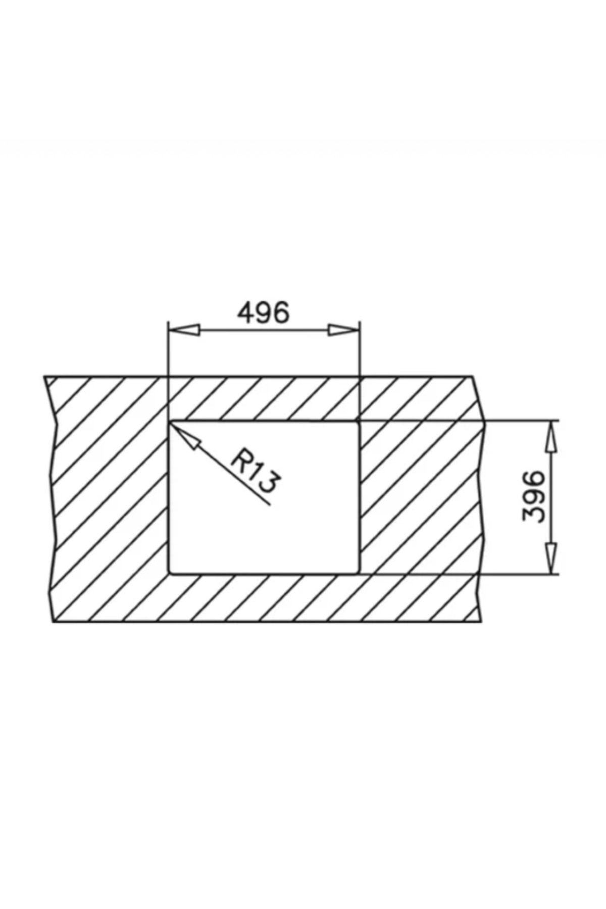 115000012 Flexlinea Rs15 50.40 Auto Tezgahüstü-tezgahasıfır-tezgahaltı Paslanmaz Çelik Evye