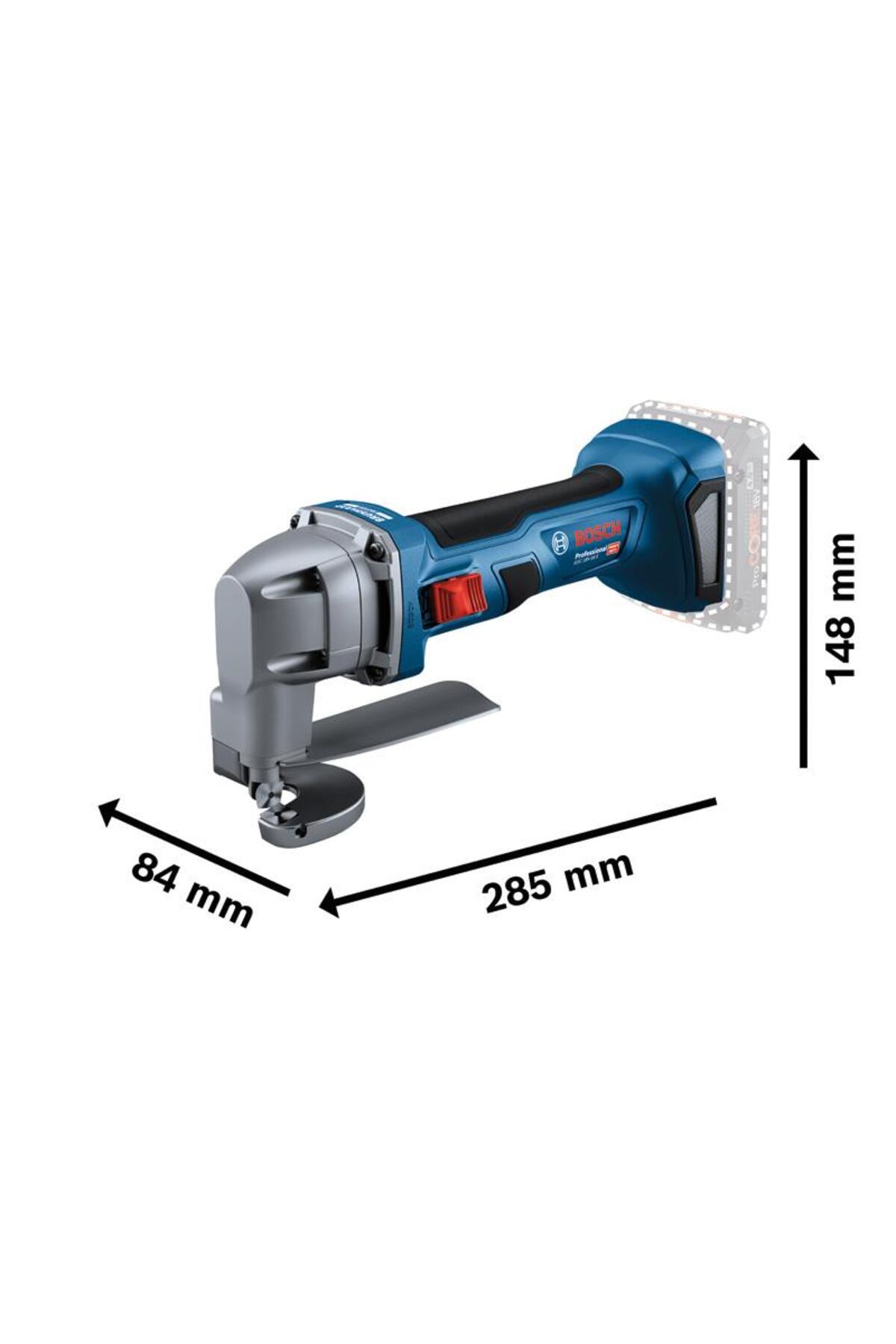 BOSCH Gsc 18v-16 E 1x4 Ah Procore Akülü Sac Kesme Makinesi