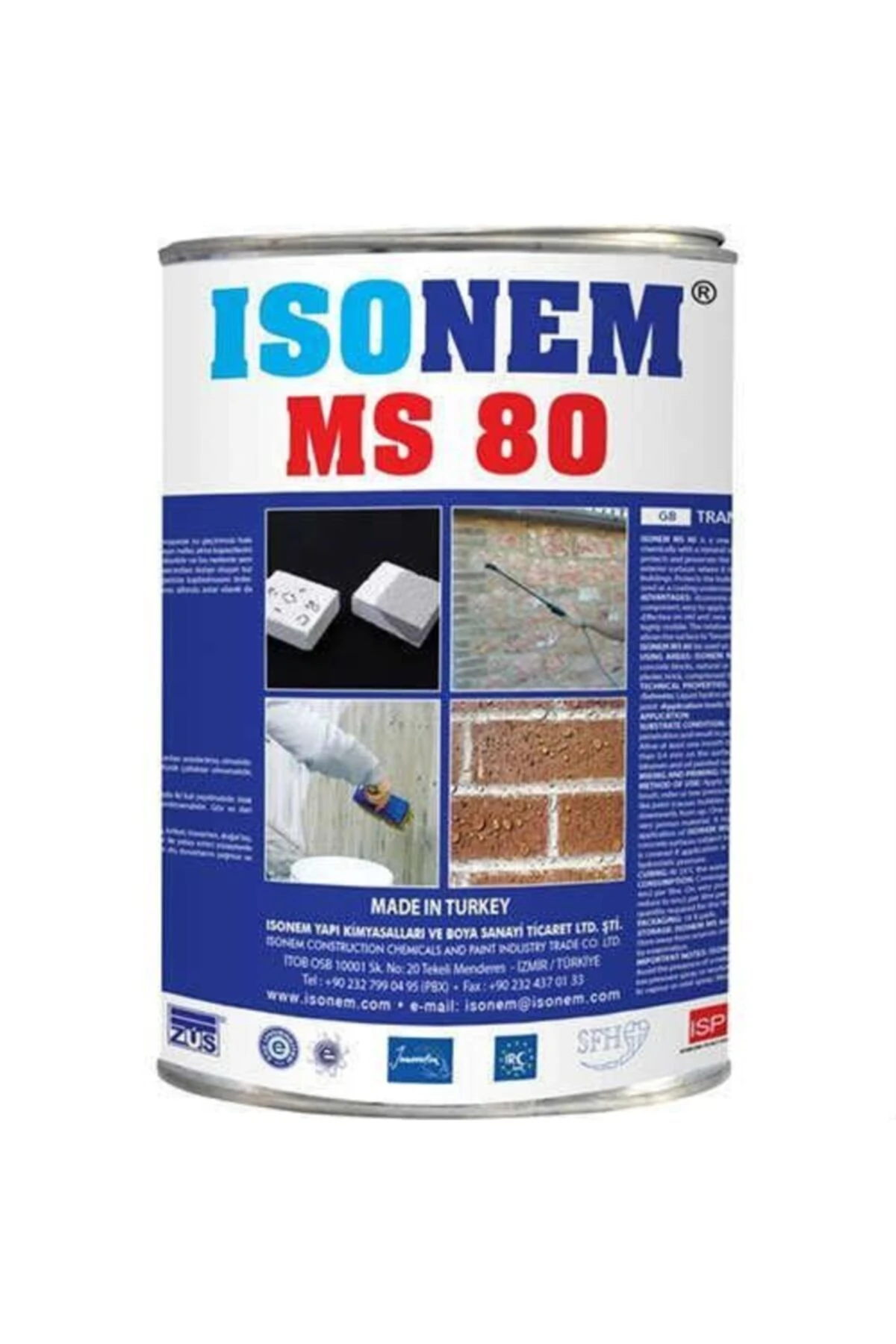 Ms80 Şeffaf Dış Cephe Yalıtım Boyası 3.5 l